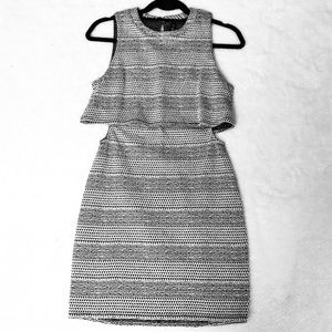 Printed cutout dress NWOT
